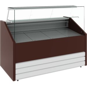Витрина холодильная Carboma GC75 VM 1,8-1 фронт нестандартный цвет (динамика)