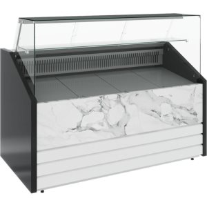 Витрина холодильная Carboma GC75 VM 1,8-1 фронт нестандартный цвет (динамика) - Изображение 4