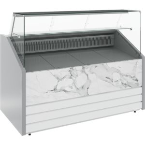 Витрина холодильная Carboma GC75 VM 1,8-1 фронт нестандартный цвет (динамика) - Изображение 5