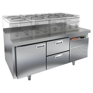 Стол морозильный HiCold GN12/BT LT под тепловое оборудование