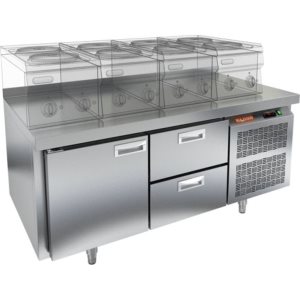 Стол охлаждаемый HiCold SN 12/TN LT под тепловое оборудование