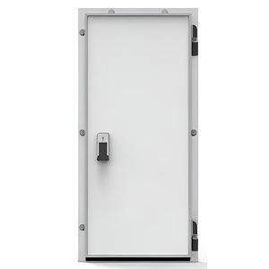 Дверь холодильная распашная одностворчатая СТ-РДО-900*2100/80 (с металлической рамой)