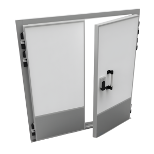 Дверь холодильная распашная двустворчатая НТ-РДД-2200*3000/120 - Изображение 4