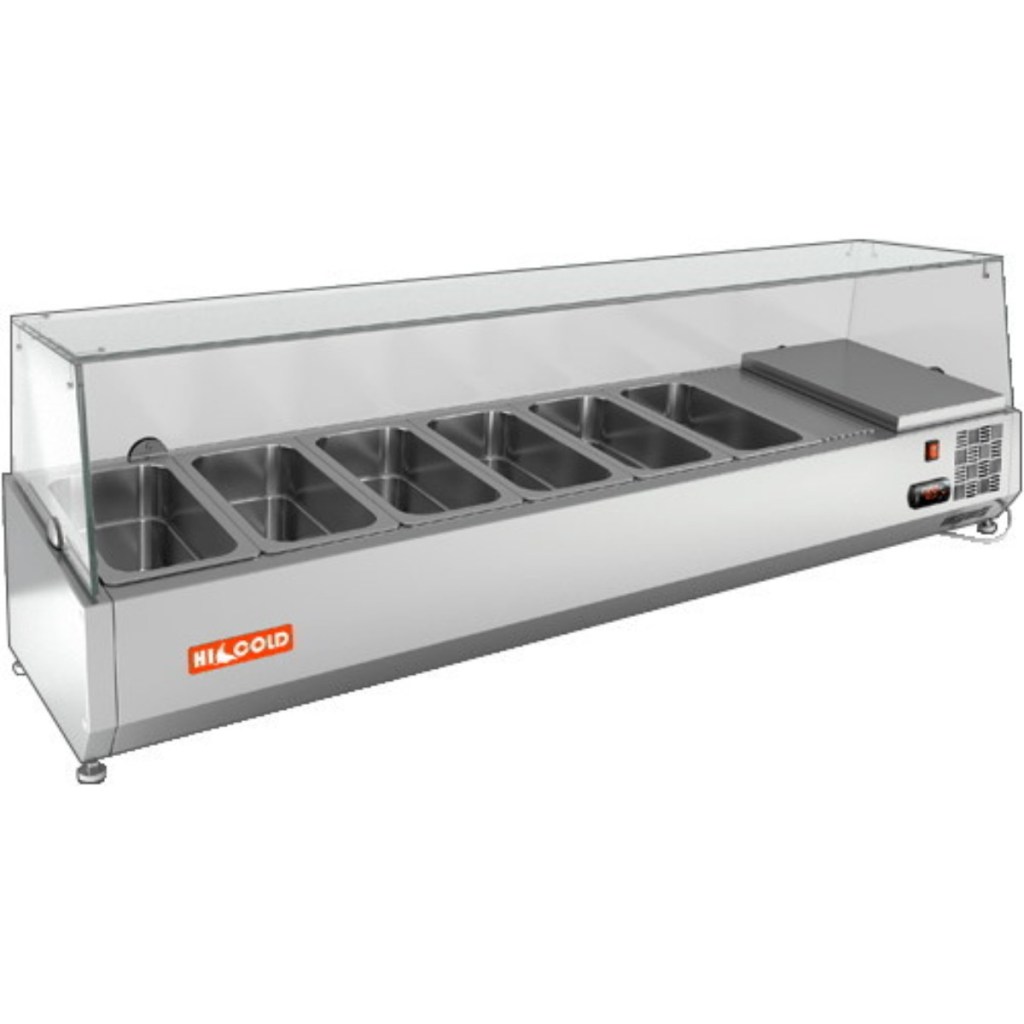 Витрина холодильная для ингредиентов HICOLD VRTG 1390 1/4