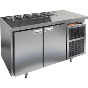 Стол холодильный для салатов HiCold SL2-11GN (1/6) О без крышки