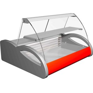 Витрина холодильная настольная Carboma А87 SM 1,5-1 (ВХС-1,5 Арго) (цвет по схеме стандарт)