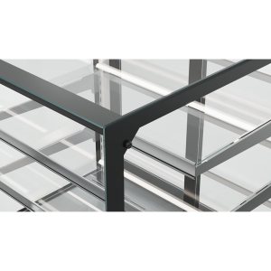 Витрина нейтральная Carboma KC78-110 N 1,2-1 (9005) - Изображение 4