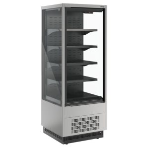 Горка холодильная Carboma FC20-07 VV 0,7-1 STANDARD фронт X1 (версия 2.0) (9006-9005)