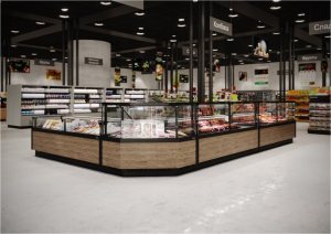 Морозильная витрина Carboma GC110 SL 0,94-1 без боковин (версия 2.0) (9006-0430) - Изображение 2