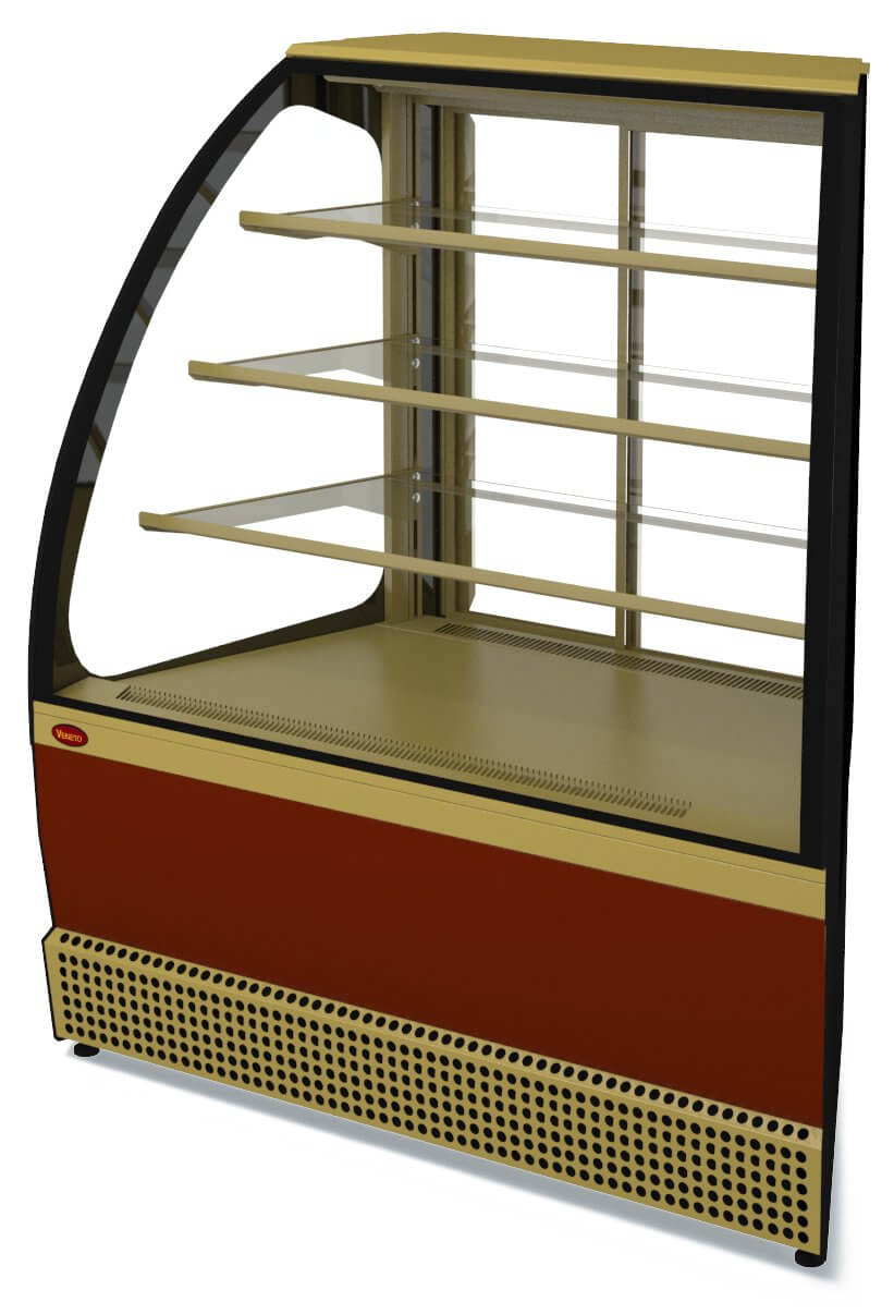 Витрина кондитерская МХМ Veneto VS-UN крашенная
