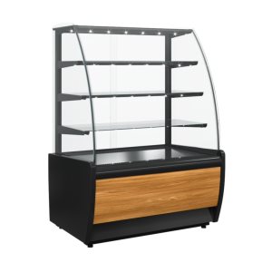 Витрина кондитерская Carboma K70 VM 0,9-1 Light Паттерн (0107 Ольха)