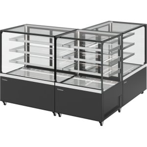 Витрина кондитерская Carboma KC84-150 VV 1,2-1 (9005) - Изображение 6